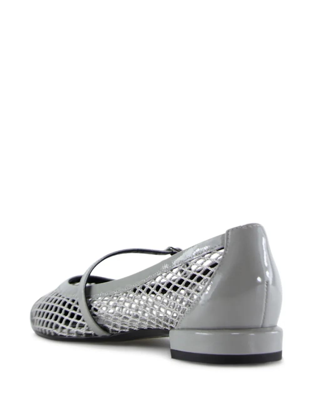 Notabene Pasqualina ballerina's met mesh Grijs