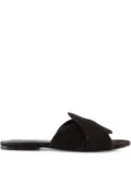 Notabene Fanny twist-detail slide sandals - Brown