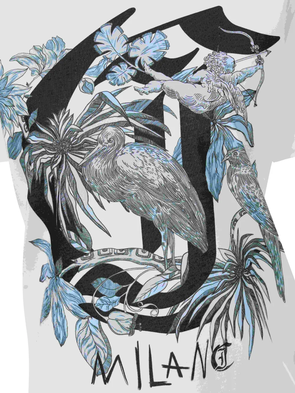 Just Cavalli Katoenen T-shirt Wit