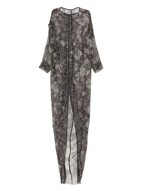 Rick Owens vestido de fiesta Eclipse