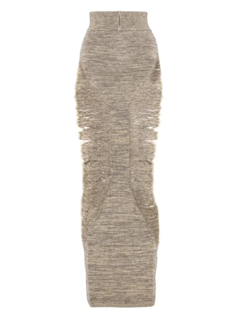 Rick Owens Pillar maxi skirt