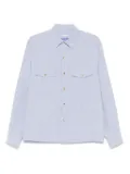 Jacob Cohën mélange-effect shirt - Blue