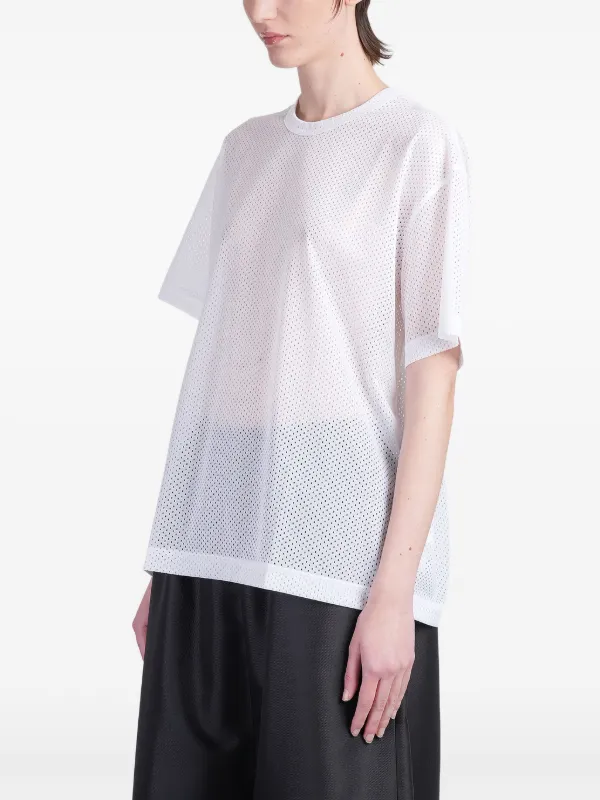 Comme Des Garçons メッシュ Tシャツ | ホワイト | FARFETCH JP