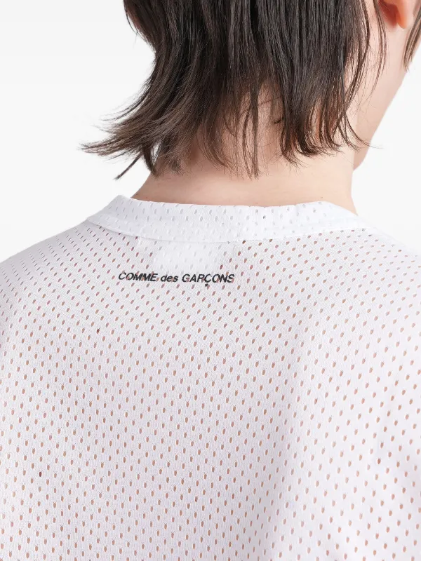 コムデギャルソン　メッシュ半袖Tシャツ 2025春夏コムデギャルソンメッシュ半袖TシャツブラックL - メルカリ