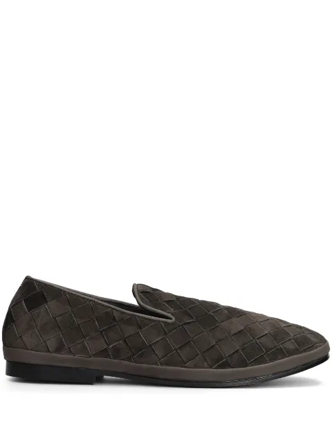 Henderson Baracco mocassins à design tressé