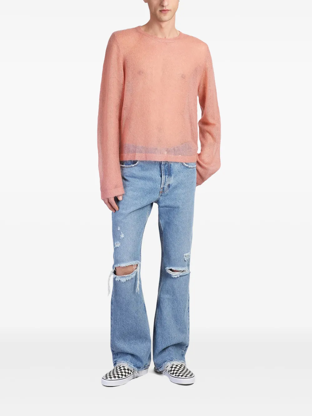 Séfr Katoenen jeans - Blauw