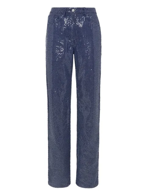 mvp wardrobe jeans con lentejuelas