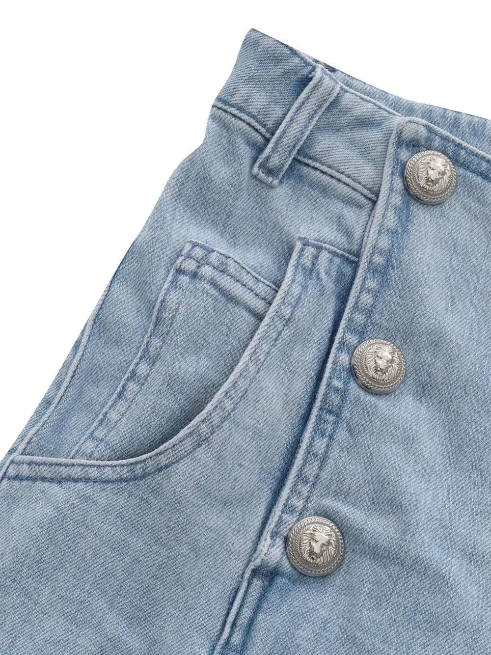 BALMAIN BUTTONED SHORTS 