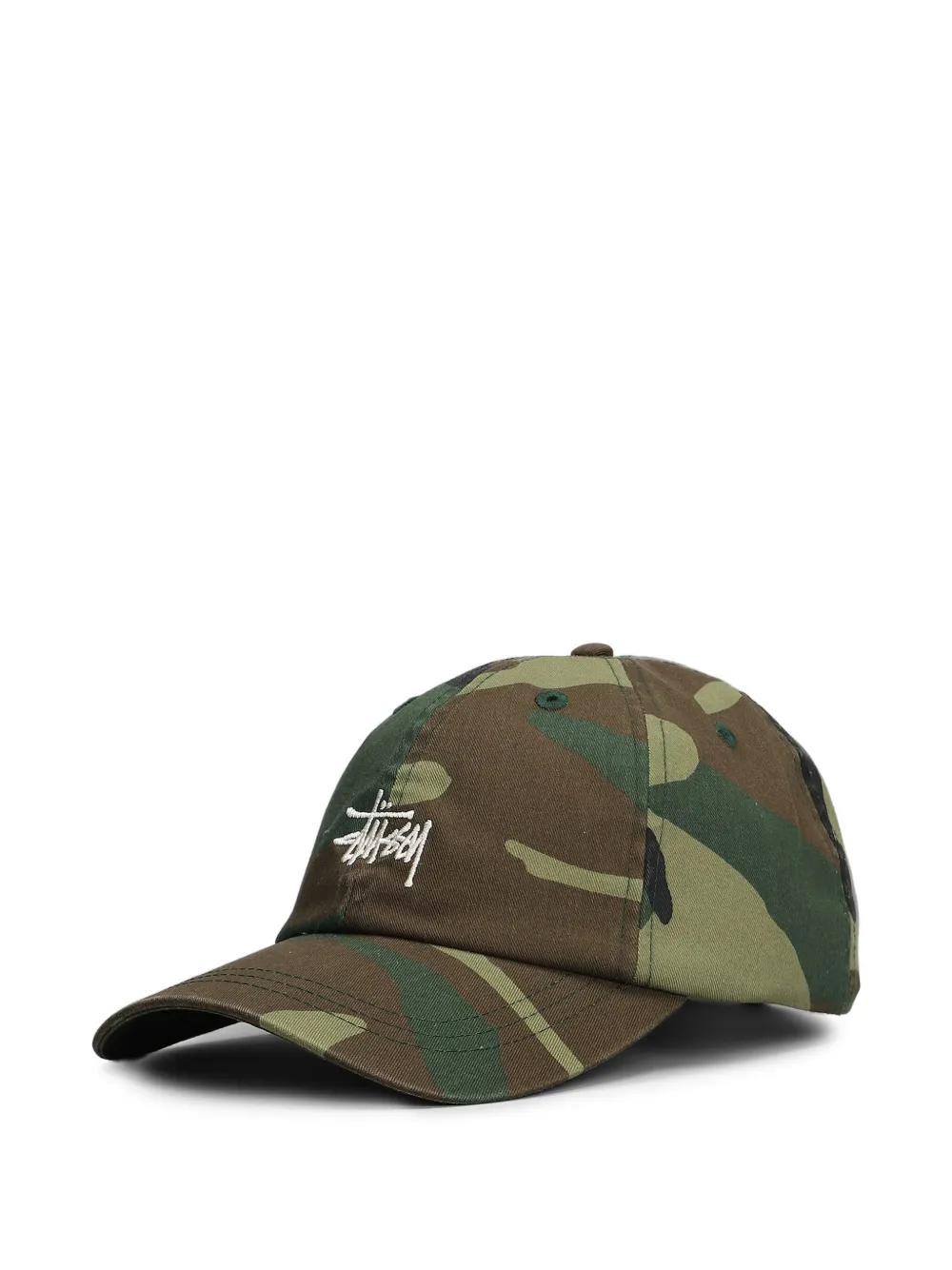 Stüssy Pet met camouflageprint Groen