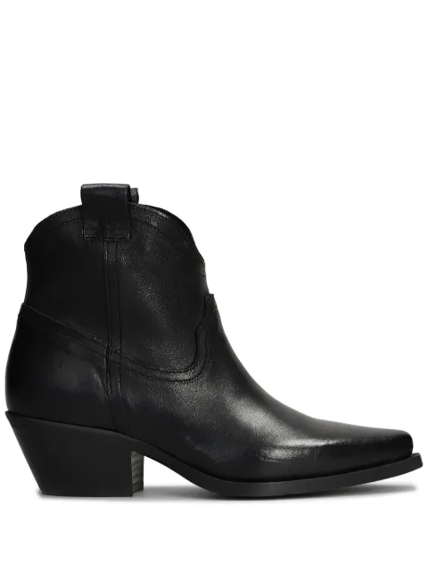 Metisse leather ankle boots