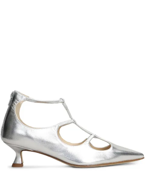 Anna F. 50mm leather pumps 