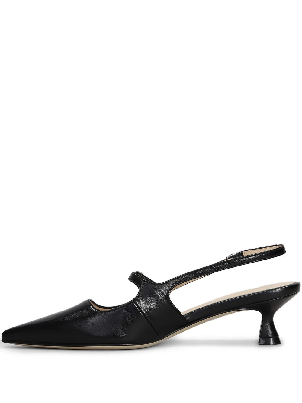 Anna F 55mm Leather Pumps In Black
