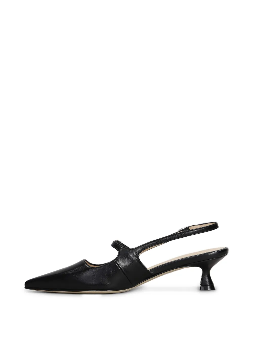 Anna F 55mm Leather Pumps In Black