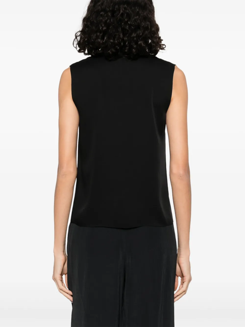 Theory Zijden blouse Zwart