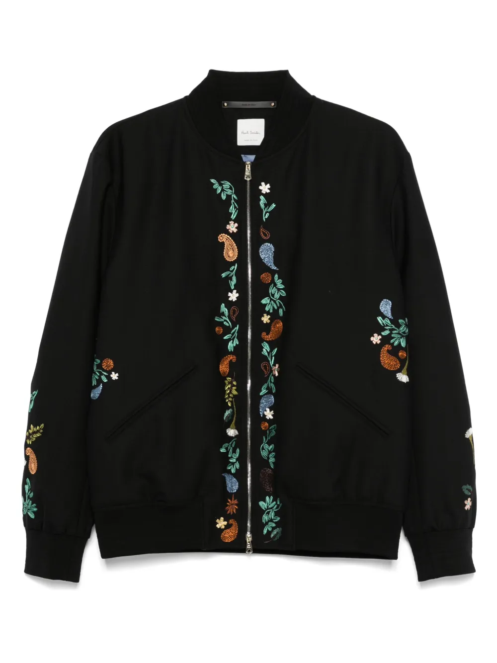 Paul Smith embroidered bomber jacket | Black | Image 1