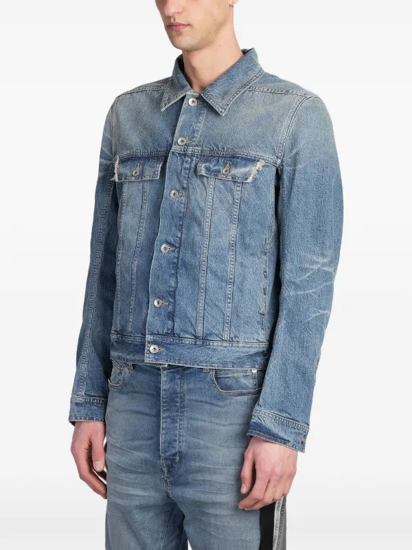 Rick owens Drkshdw 本人着用デニムジャケット Rick Owens DRKSHDW デニムジャケット | ブルー | FARFETCH JP