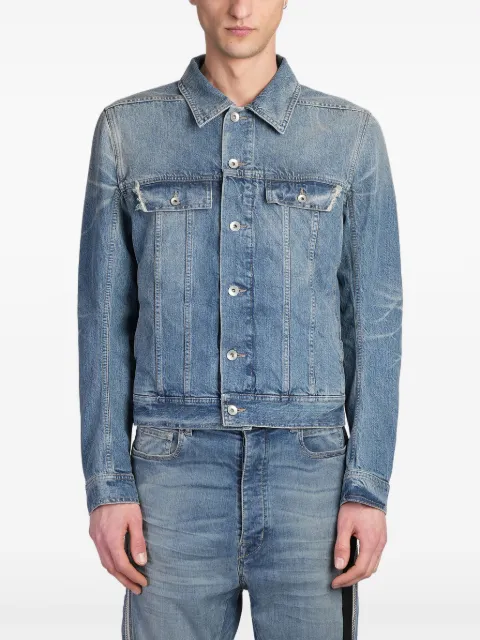 Rick Owens DRKSHDW chamarra de mezclilla