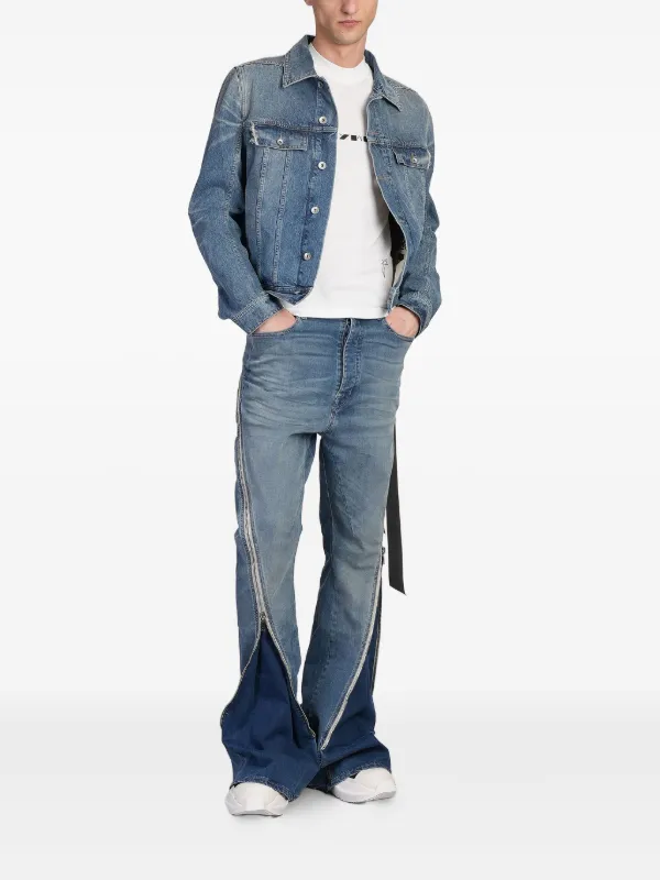 DRKSHDW by RICK OWENS デニムジャケット Rick Owens DRKSHDW デニムジャケット | ブルー | FARFETCH JP
