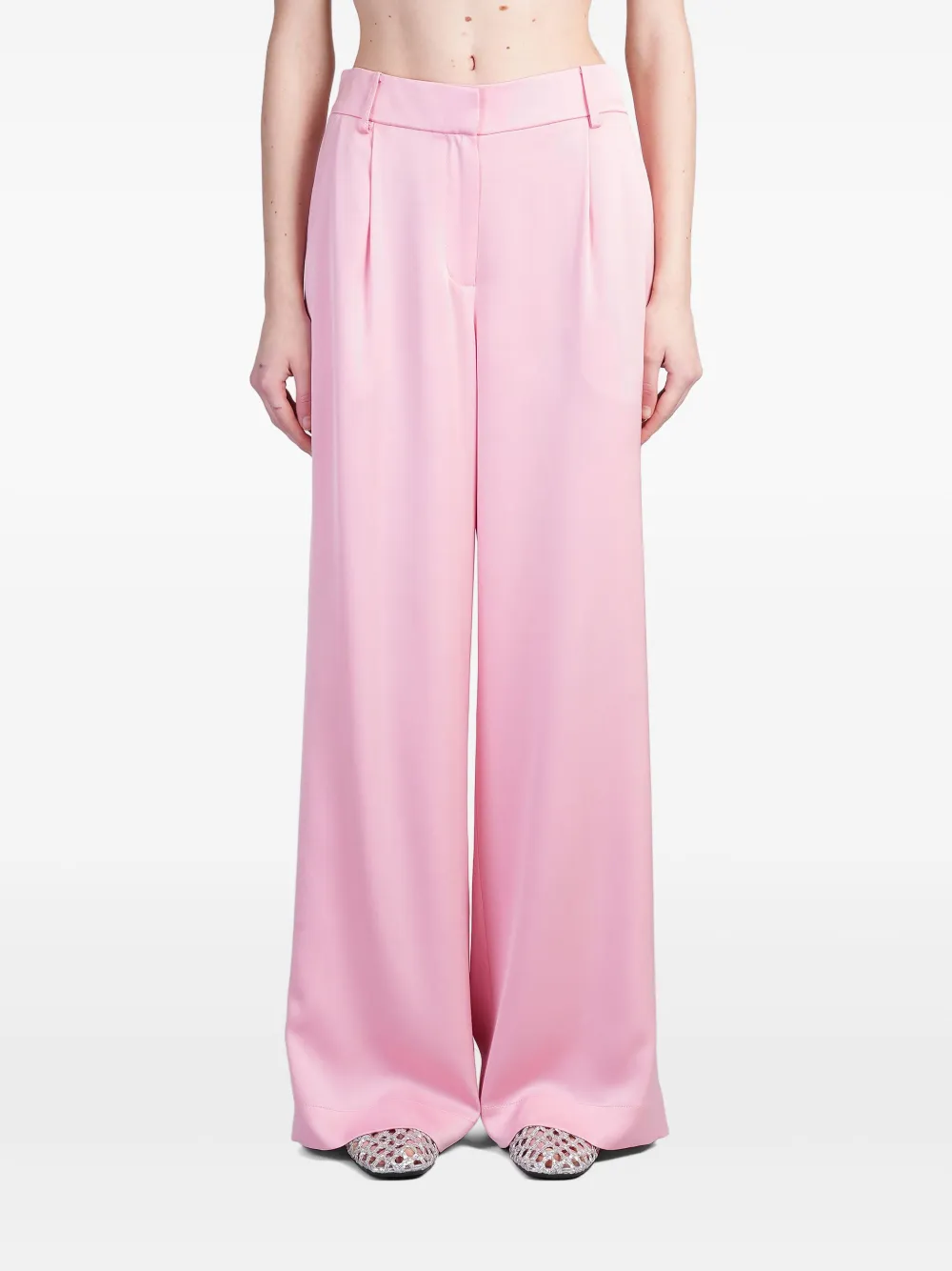 Simkhai Calça com detalhe de pregas | Rosa | Image 1
