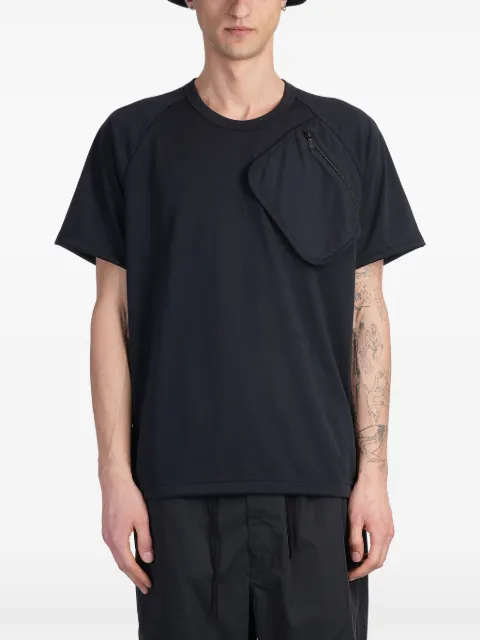 Comme des Garçons Homme Plus تيشيرت بجيب بسحاب