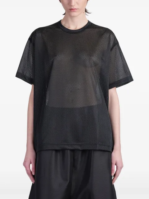 Comme Des Garçons perforated T-shirt 