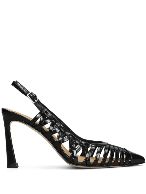 Chantal 100mm patent pumps
