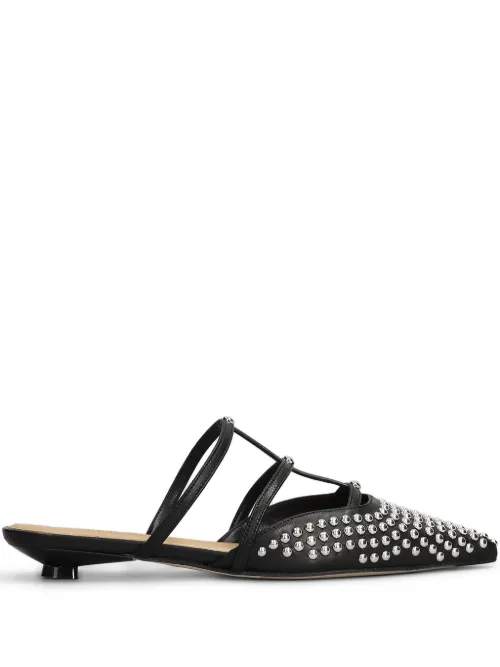 Chantal mules en cuir - Noir - Chantal - Modalova