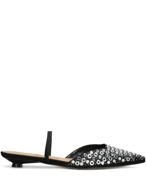 Chantal leather mules