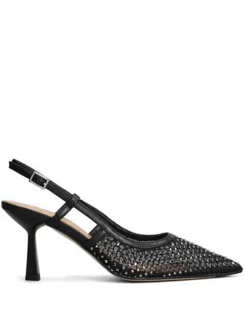 Chantal 60mm crystal-embellished pumps