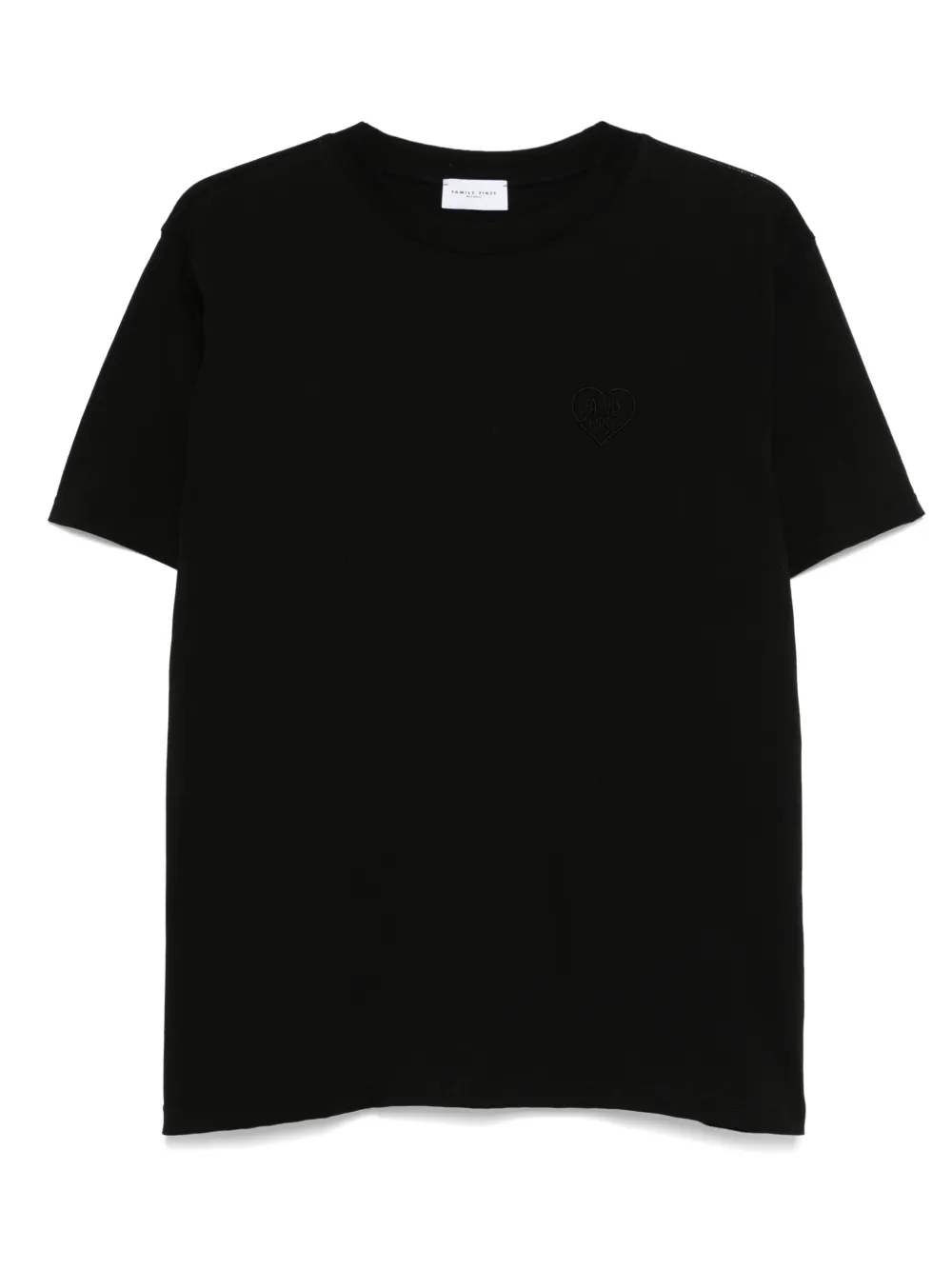 Family First playera de algodón | negro | Image 1
