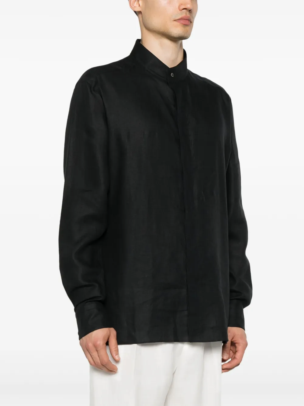 ZEGNA LINEN SHIRT 