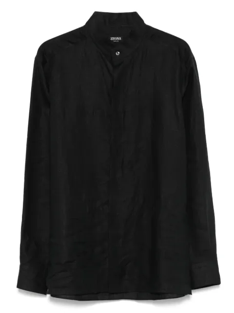 Zegna chemise en lin