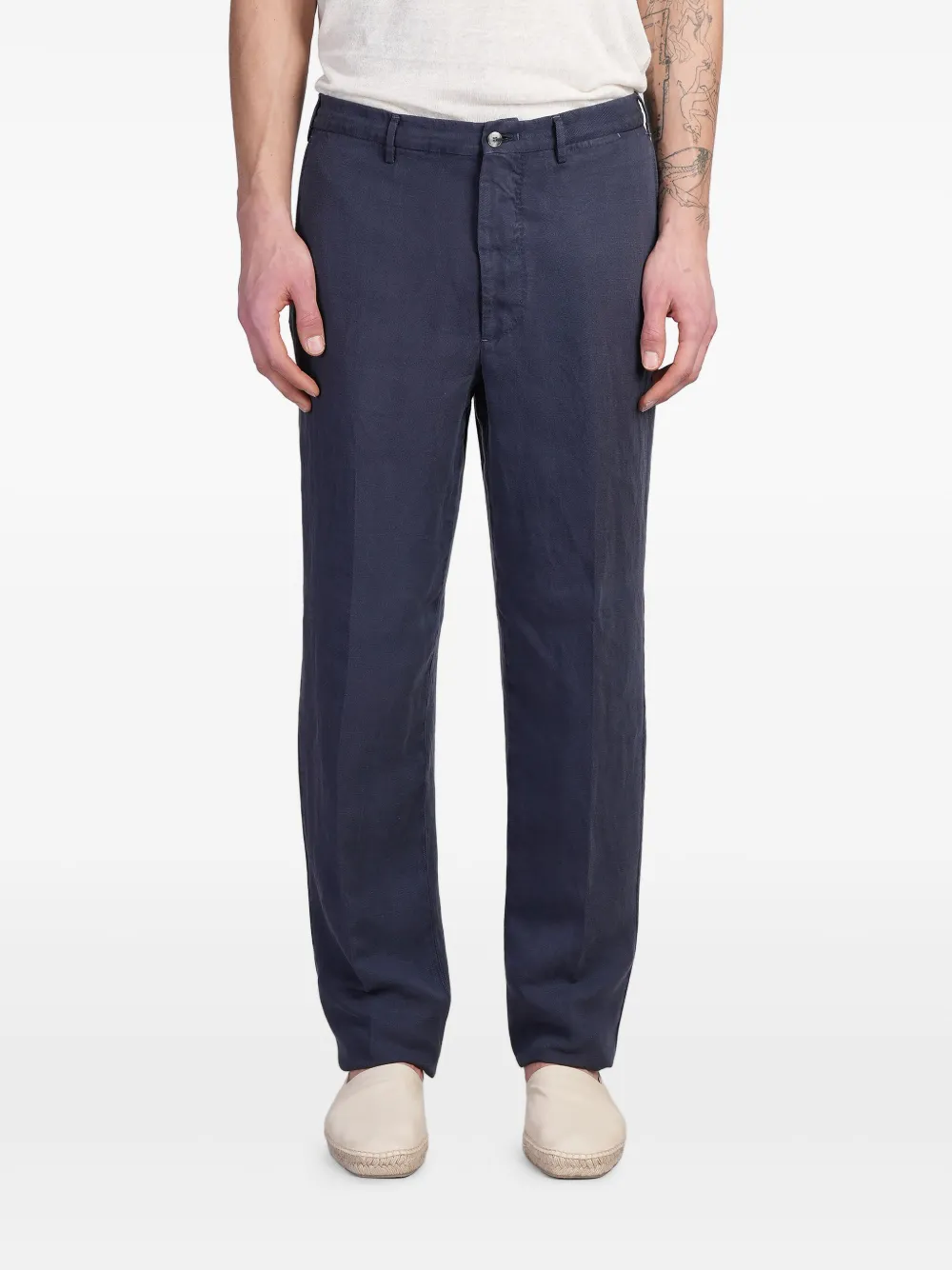 Santaniello Flip Ffevo Pants In Blue Cly In 蓝色