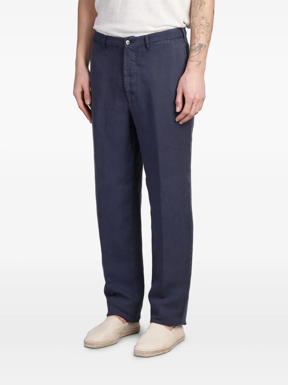 Santaniello Straight broek Blauw