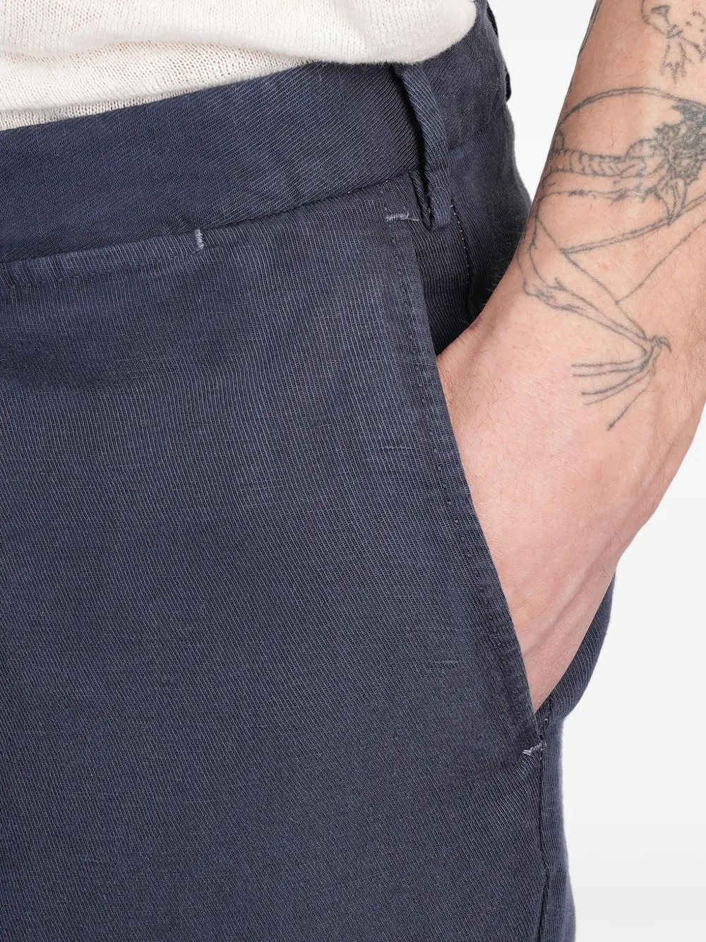 Santaniello Straight broek Blauw