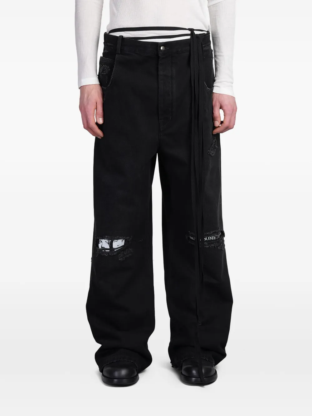 Ann Demeulemeester Olan jeans | Black | Image 1