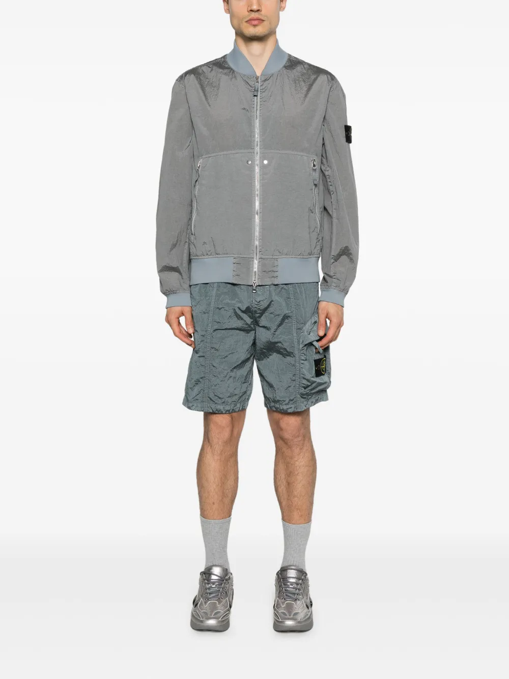 Stone Island Compass-badge bomber jacket | Bomber Jackets | Image 2