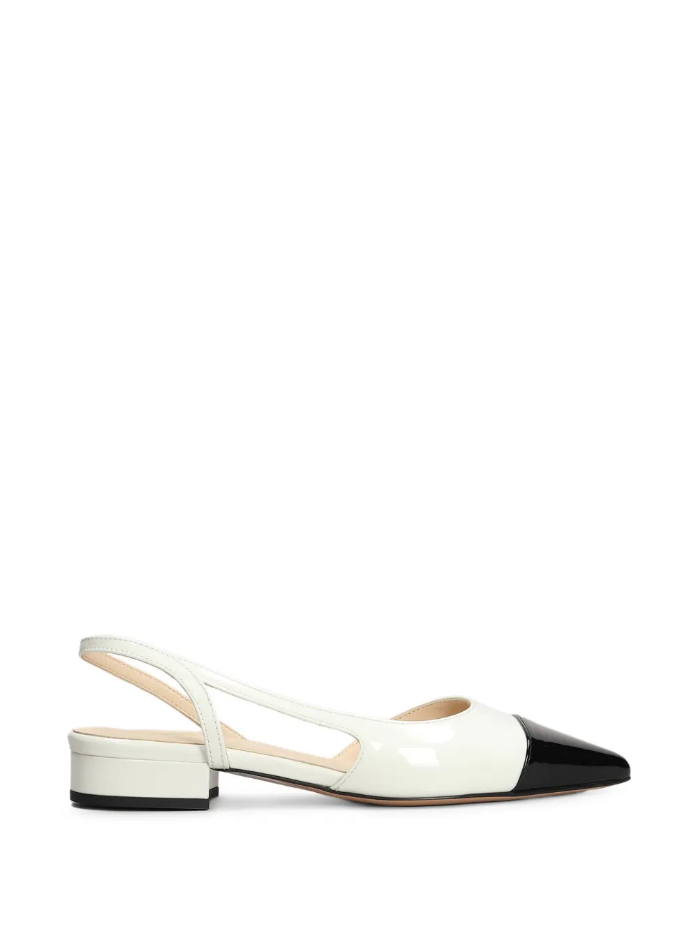 Anna F Ballet Flats . Woman Color White In Neutrals