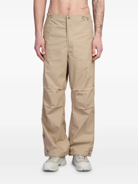 Maharishi cotton straight-leg trousers
