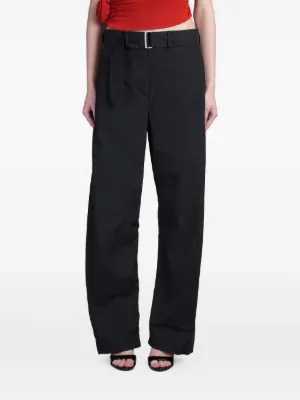 パンツ MAGDA BUTRYM SS23 STRAIGHT-LEG PANTS (186423_BLACK) Magda Butrym Straight-leg pants for Women | Online Sale up