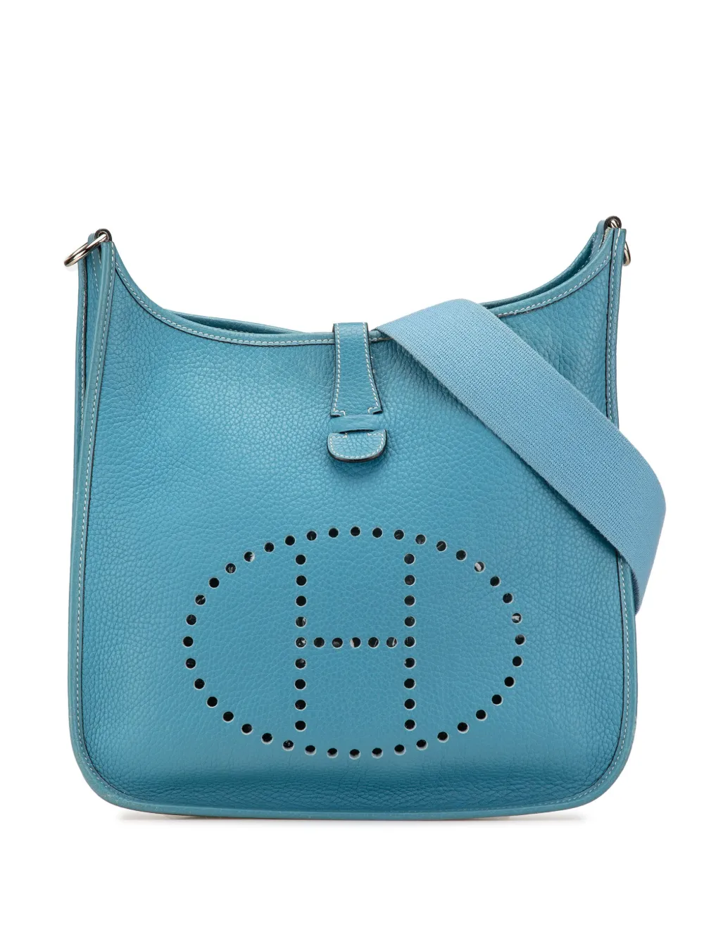 Hermès Pre-Owned 2004 クレマンス エヴリン I GM ショルダーバッグ - ブルー Hermès Pre-Owned 2004 クレマンス エヴリン I GM ショルダーバッグ - ブルー