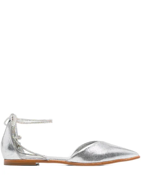CARRANO metallic ballet flats 