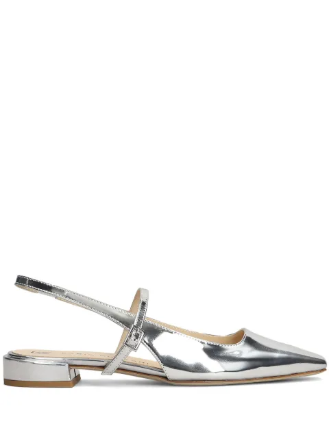 Fabio Rusconi metallic ballet flats