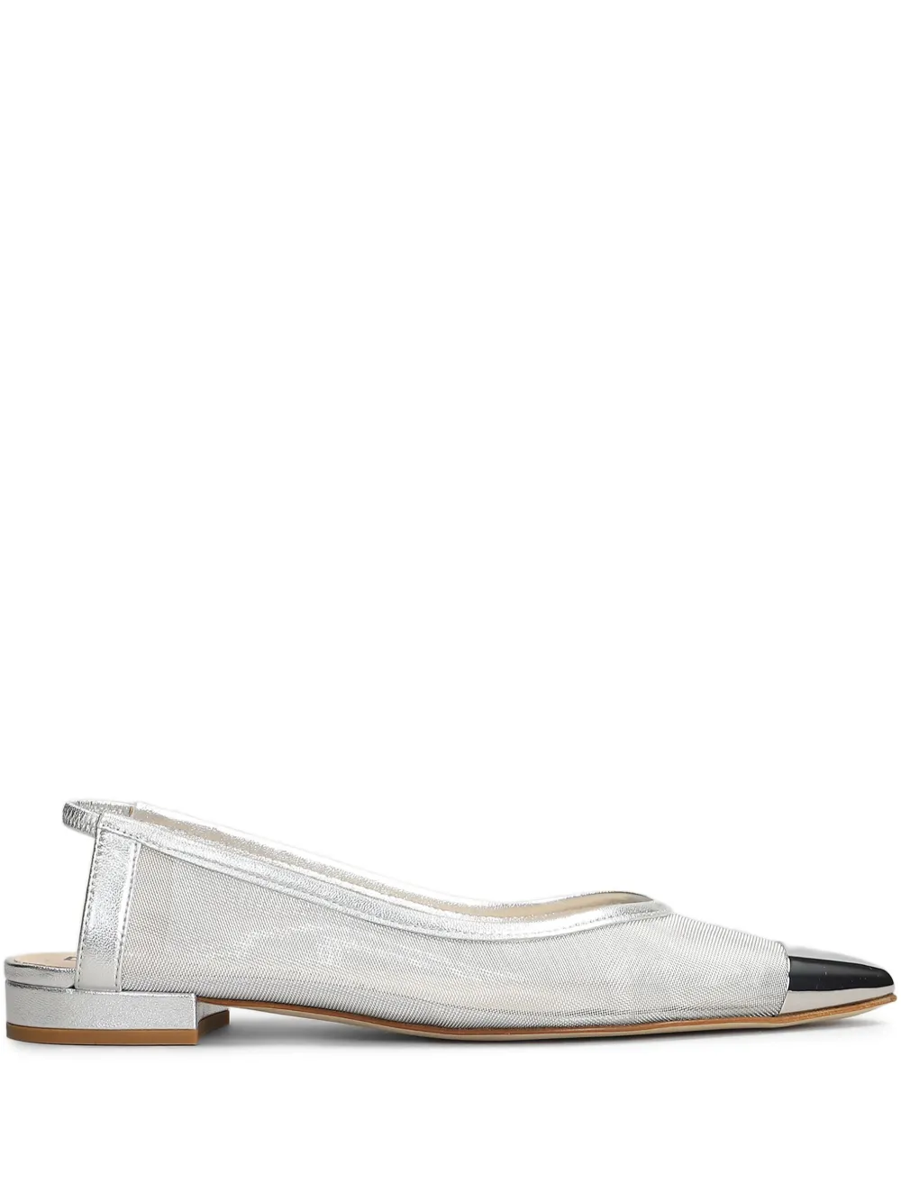 mesh ballet flats