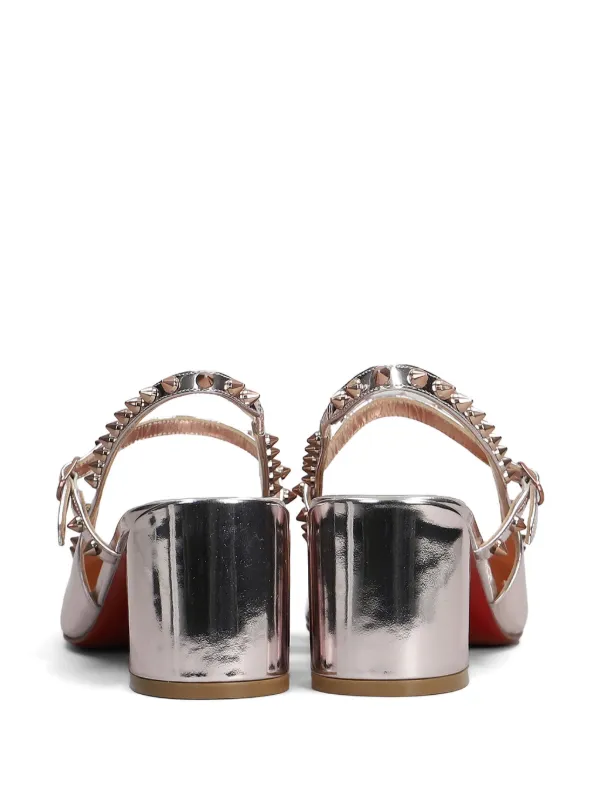 Christian Louboutin 55mm Janispikes Pumps | Pink | FARFETCH