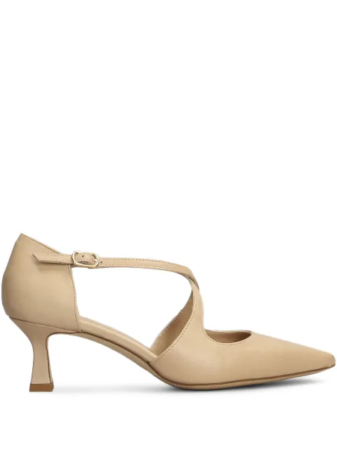 Julie Dee 60mm leather pumps