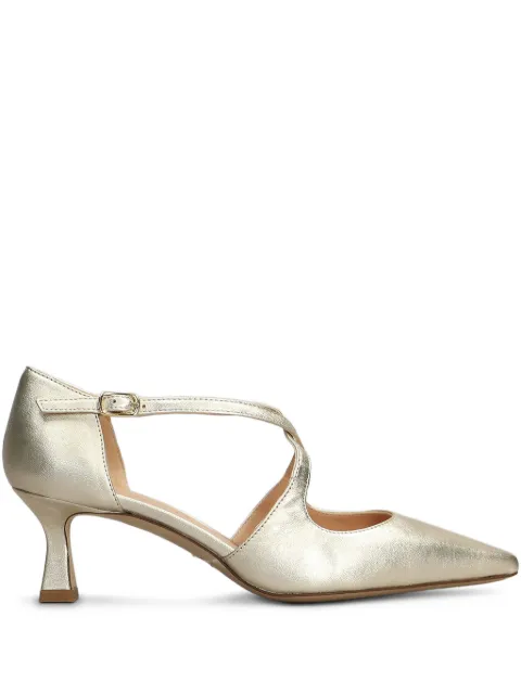Julie Dee 60mm leather pumps