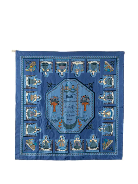 Hermès Pre-Owned 1990-2024 Huile Rafraichissante a L Usage de la Toilette Parfumee Seidenschal