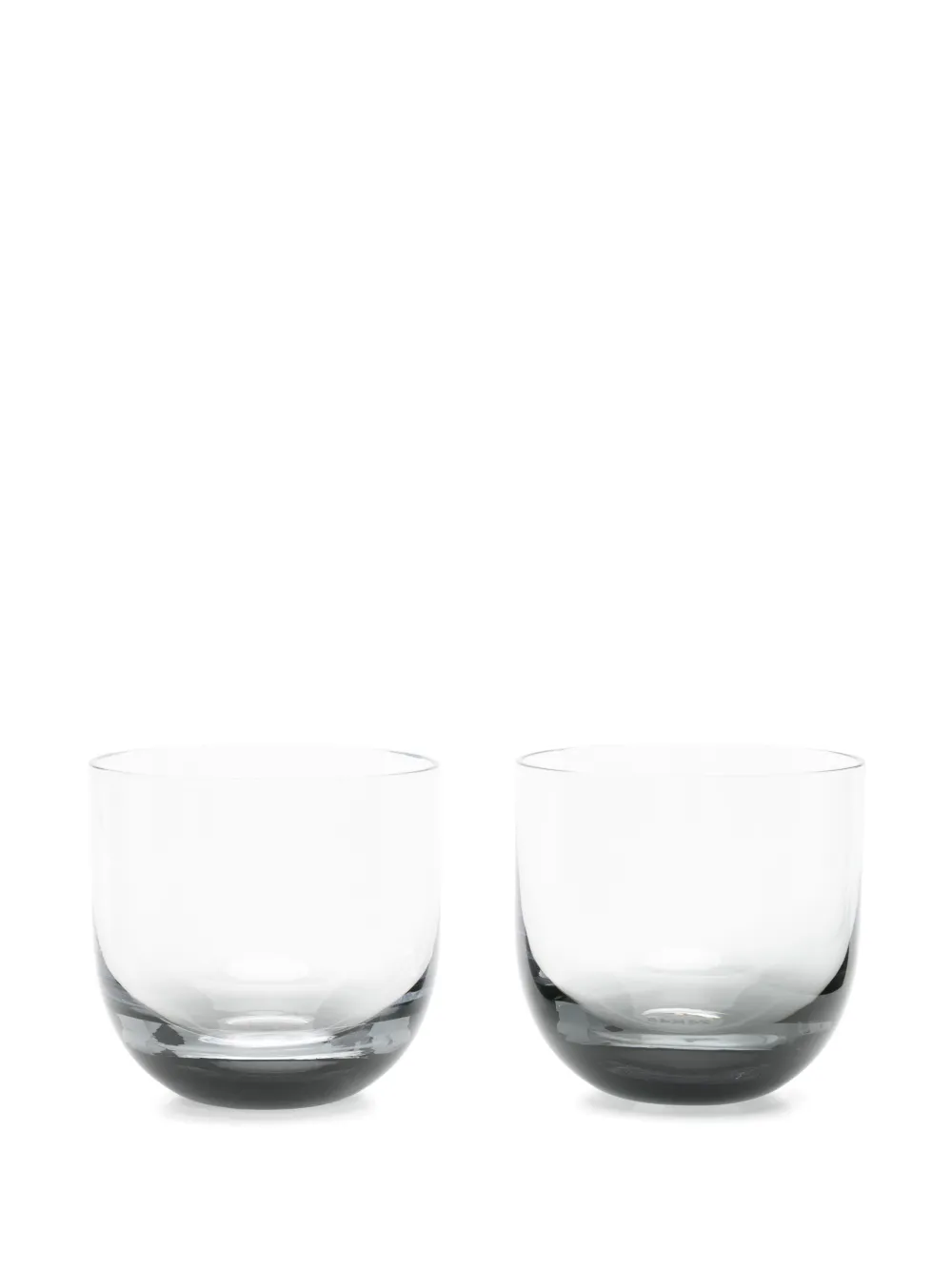 Tom Dixon faded glasses (pack of two) | Black | Image 1