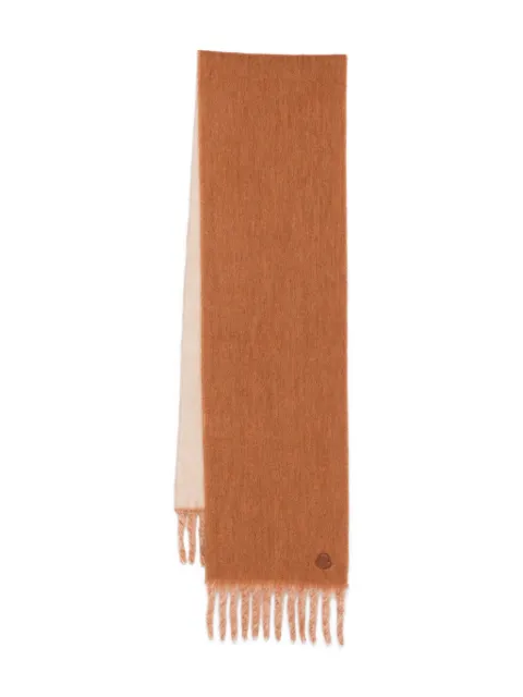 Moncler fringed scarf